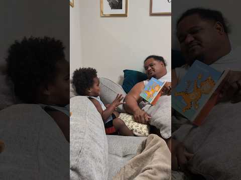 Bedtime stories with Daddy 📖 Tonight's read - Dr. Seuss's Spooky Things. #dadlife #parenting #shorts