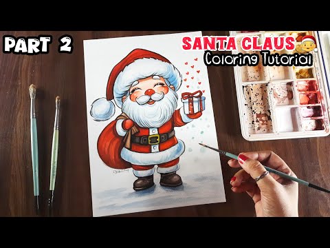 Christmas Day Drawing, Santa Claus Drawing, PART 2 , Santa Claus easy drawing