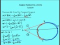 Circle Geometry Angles and Theorems