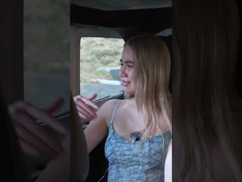 Capri JUMPS on Lil Tay and Piper's Car