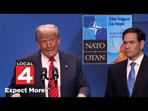 Trump defends claims of damage to Iran's nuclear facilities at NATO summit