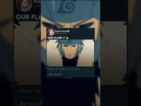 Minato is our Flash โก๐ฅถ #anime #narutoshippuden #short