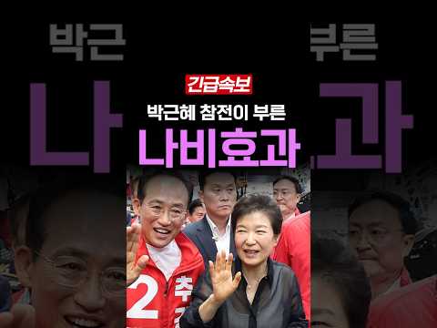 박근혜 대통령 <strong>참전의</strong> 엄청난 나비효과