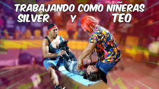 Trabajando como niñeras Silver y Teo