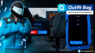 Quasar Outfit Bag for FiveM | Save, share & switch outfits anywhere