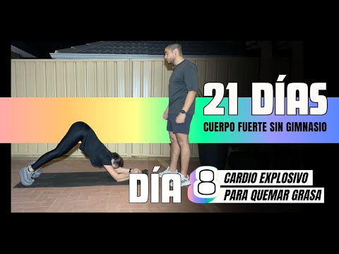 Día 8: Cardio explosivo para quemar grasa
