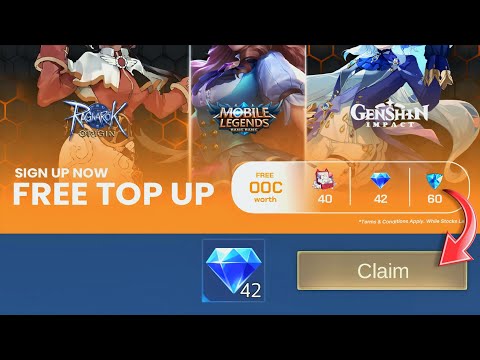 Claim Your Free 42 Diamonds Top-Up Now!