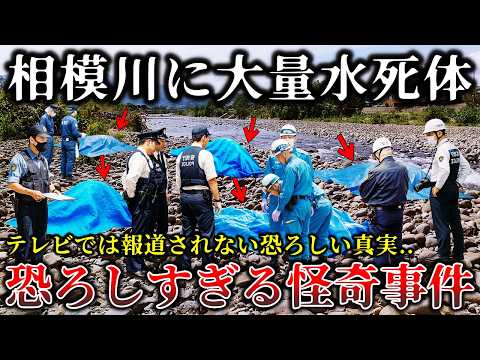 【※異常事態】テレビで報道されない恐怖の真実..相模川で正体不明の水〇体が連鎖的に発見された不気味な未解決事件７選がヤバすぎる件！【ゆっくり解説】
