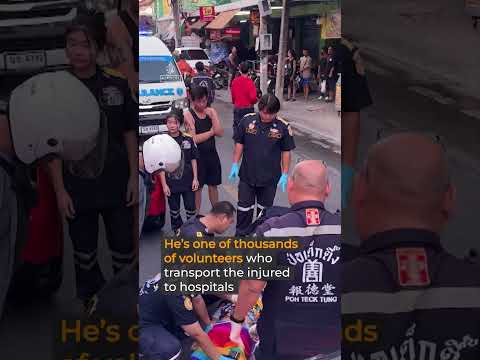 Racing to the rescue: Bangkok's volunteer responders | 101 East #shorts