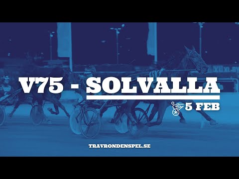 V75 tips Solvalla | Tre S - Vi tar ställning med spelvärda spiken