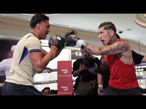 Emiliano Vargas helping big bro Fernando BEAT Callum Walsh – Full Media Workout
