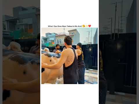 What You See | I See Once more Tattoo! ♥️😘🥰 |@rajabbutt94 |#shorts #videoedits #rajabfamily