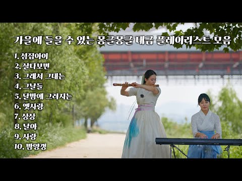 [Playlist] 가을에 들을 수 있는 몽글몽글 대금 플레이리스트 모음 l Playlist for Autumn