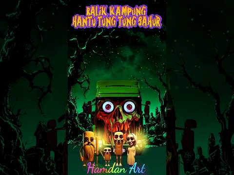 Balik kampung hantu tung tung sahur ! #shorts #upinipin