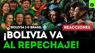 ENTRE LÁGRIMAS: EMOTIVA REACCIÓN de hinchas y prensa boliviana tras clasificar a REPECHAJE | Depor