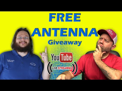 Monthly Giveaway Livestream - FREE ANTENNA Night!  Ham Radio Antenna
