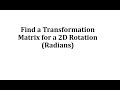 Understanding R2 to R2 Linear Transformations