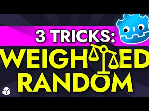 Doing Weighted Random in Godot - 3 EASY METHODS ⭐️