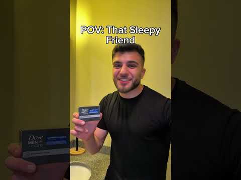 #DoveMenPartner That Sleepy Friend @dovemencareus #mensskincare
