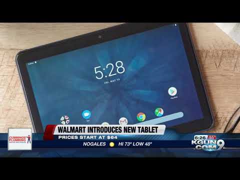 Walmart launches self-branded $64 tablet to compete...