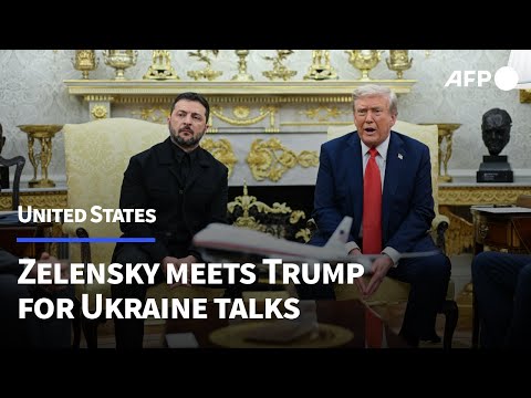 IN FULL - Trump and Zelensky hold bilateral meeting on Ukraine | AFP