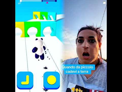 Anche per te era così  😂 #dapiccolo #cadere #sorelle #recitare #ridere