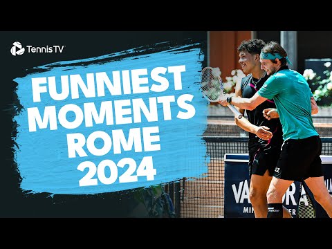 Phone Alarms, Tsitsipas Lucky Winners & Shelton Shanks 😂 | Rome 2024 Funny Moments & Fails