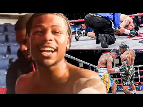 Scooter Davis IMMEDIATELY AFTER BRUTAL BODY SHOT KNOCKOUT in 2nd round for 8th WIN