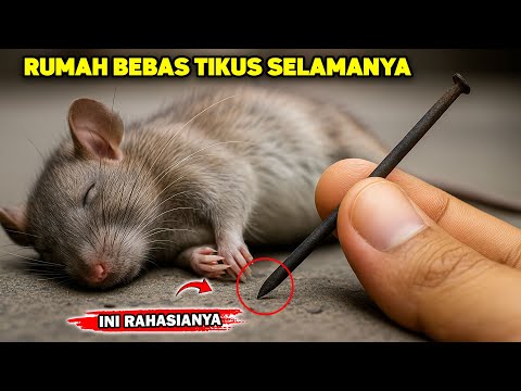 Jutaan orang belum tahu‼️Cukup pakai ini RUMAH BEBAS TIKUS selamanya