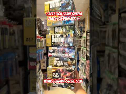 ホビーの動画サムネイル - Great high grade Gunpla stack for Denmark 🇩🇰 #gundam #gunpla #bandai #modelkit #hobby
