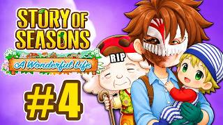 FILHO NASCEU / ANO 2 / CASA NOVA! - Story of Seasons: A Wonderful Life #4