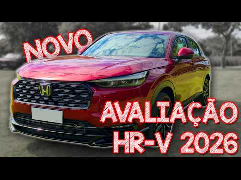 Avaliação novo Honda Hr-V 2026  TURBO - ANDA MUITO E COBRA MUITO POR ISSO