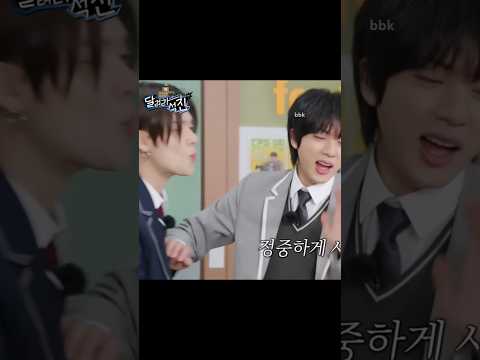 Yeonjun wants to kiss Jin on cheeks, taehyun as well ๐คฃ