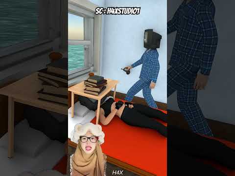 Papa nakal ganggu mama tidur ⁉️ H4XStudio1