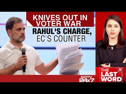 Rahul Gandhi News | Rahul Gandhi's Charge, Election Commission's Counter: Knives Out In Voter War