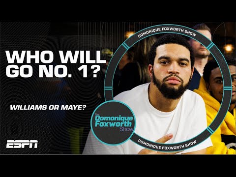 Who should go No. 1: Caleb Williams or Drake Maye? | The Domonique Foxworth Show video clip