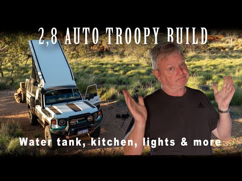 Troopy 2.8 Water Tank, Kitchen, Lights & More. Final Stages of the Build @4xoverland