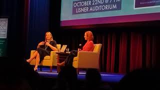 Katie Ledecky and Jen Psaki Casual Conversation