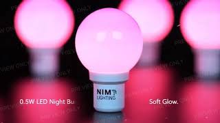 0.5w pink clr bulb