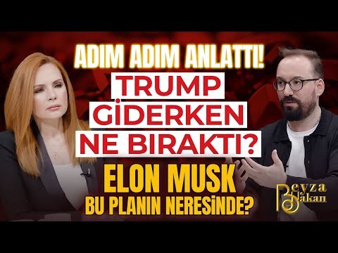 UYARIYOR Bize Gerçekleri Söylemediler! Trump Giderken Ne Bıraktı? Elon Musk Bu Planın Neresinde?