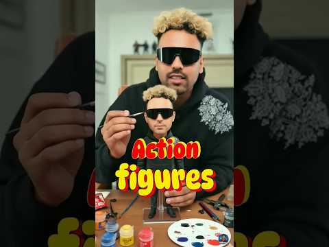 🔥 YOUTUBERS ACTION FIGURE #shortsfeed #mallutech