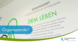 Leipziger Gedenkort für Organspender:innen im Universitätsklinikum feierlich eingeweiht.