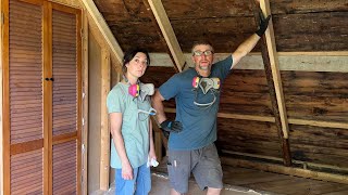 We THOUGHT It Was Going to Be SIMPLE! Getting Our 1800's FarmHouse Ready for MODERN INSULATION