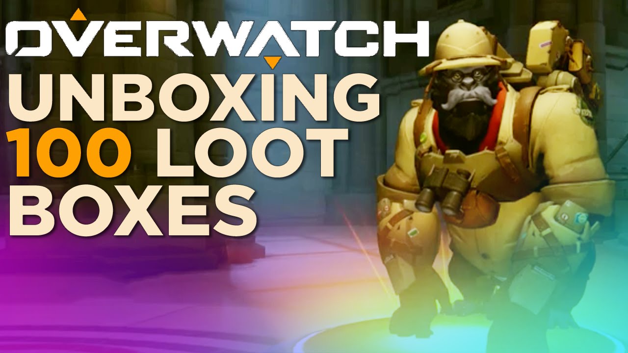 OVERWATCH: Opening 100 Loot Boxes!