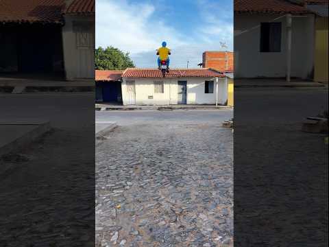 flew on the motorcycle😱🏃‍➡️🏍😂 #comedy #funny #humor #shorts