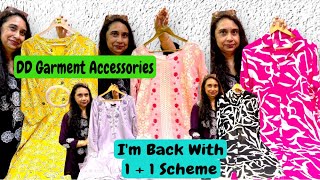 Grand Sale on Cotton Tunics, Kurti Pant Dupatta & Semi Party Wear Suits at DD Garment Accessories.