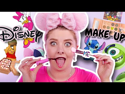 STITCH, WINNIE POOH & mehr! 🍯😍 Ich SCHMINKE mich mit DISNEY Make-up Teil 2 🤫