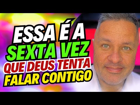 ESSA É A SEXTA VEZ🚨QUE DEUS TENTA FALAR CONTIGO😍A CERCA DE ALGO FORTE ESTÁ PARA ACONTECER😭