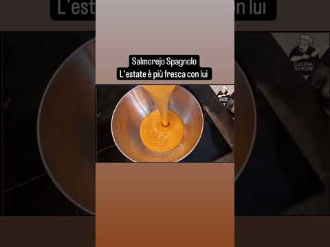 #salmorejo #spagnolo #youtube #food #video #shorts