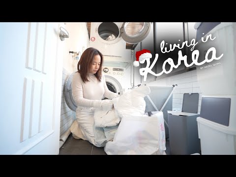 Living in Korea | Bank & Tax Errands Day, Christmas in Starfied Library & Lotte World 🎄✨❄️